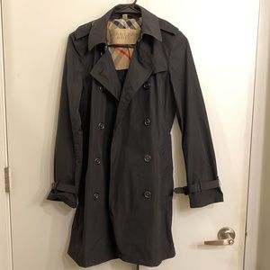 Burberry Brit - Balmoral Trench Coat - Black